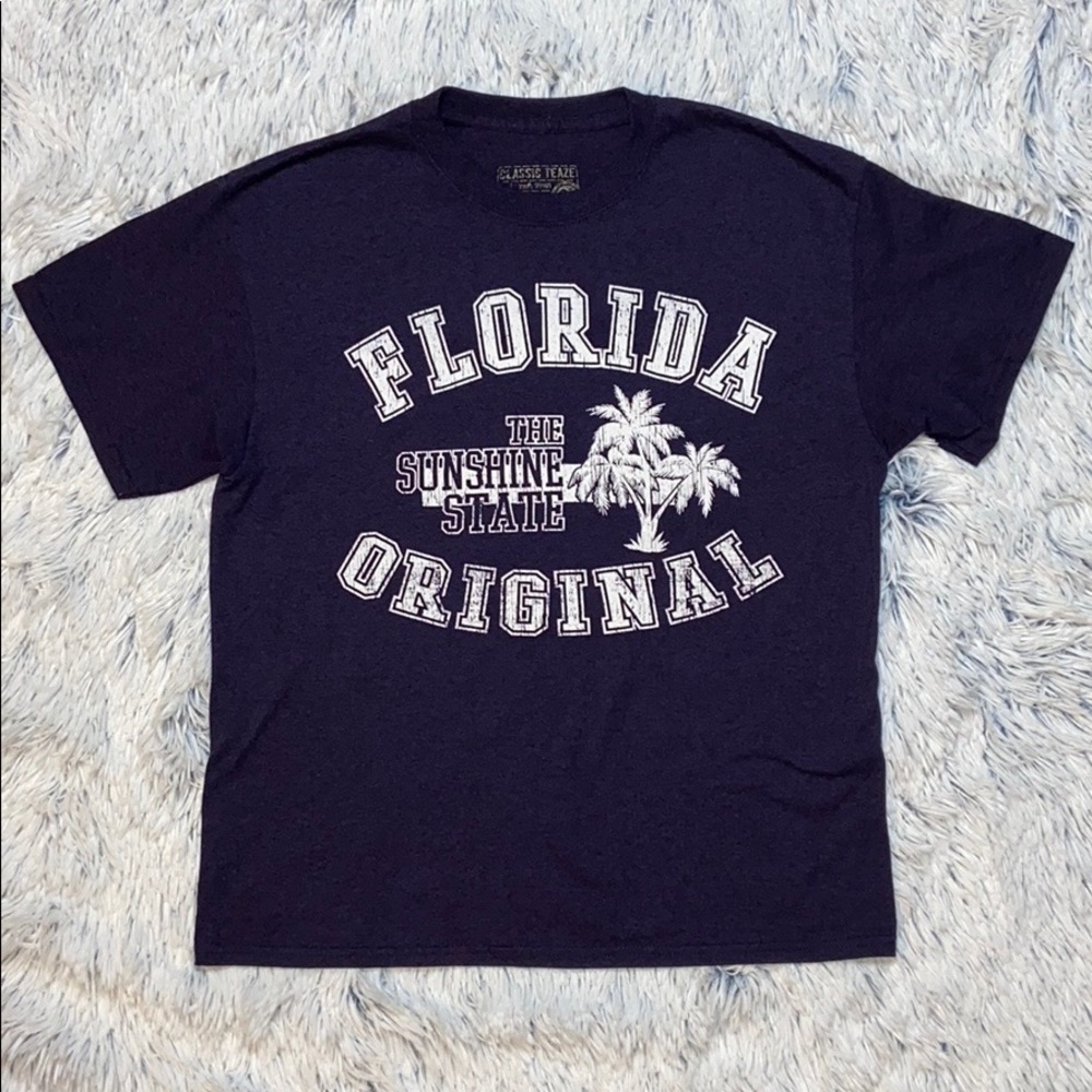 Florida Original The Sunshine State TShirt Blue M